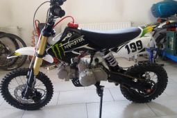 Pitbike Monster 125 automat kola 14/12