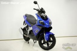 Nový skůtr Derbi GP1 125 Racing modrý, černý